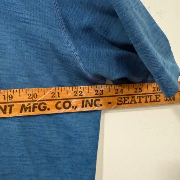 lululemon athletica Blue Short Sleeve Tee - Picture 6 of 8